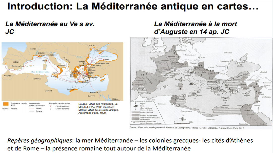 La Mediterranee Antique Empreintes Grecques Et Romaines